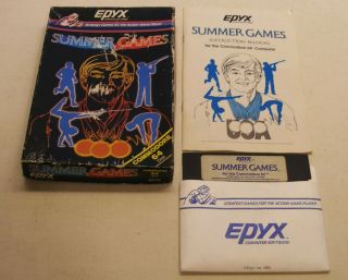 Summer Games By Epyx For The Commodore 64