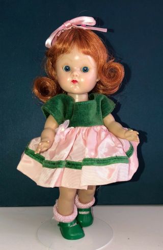 Vintage Vogue Ginny Doll In Her Skinny Tagged Dress From The Debutant Series