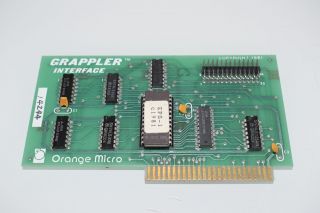 Orange Micro Grappler Interface 1982 Apple Ii,  Apple Ii,  Iie