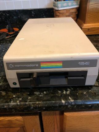 Commodore 64 Vintage 1541 Floppy Disk Drive 5.  25” Fdd 1984