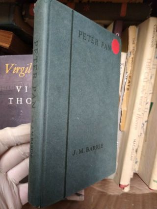 Vintage 1928 1st Ed " Peter Pan - The Plays Of J.  M.  Barrie " Scribner 