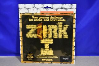 Zork I Apple Ii Software By Infocom Vintage