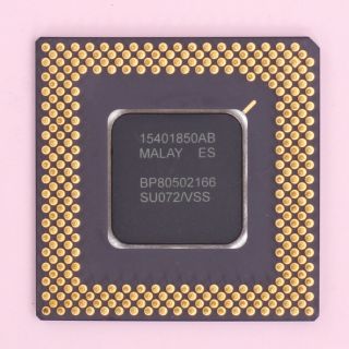Intel Pentium 166 Non - MMX Ceramic Socket 7 CPU Processor 166Mhz SU072 3
