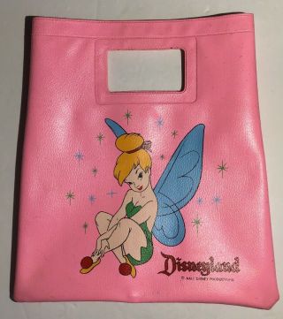 Rare Vintage Disney Tinker Bell Tote Bag Purse