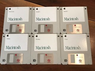 Apple Macintosh System 7.  0.  1 Disk Tools / Installation Disks