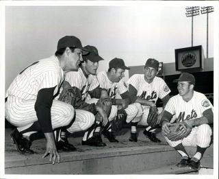 Mets Pitchers Jerry Koosman Tom Seaver Nolan Ryan And More 8x10 Photo