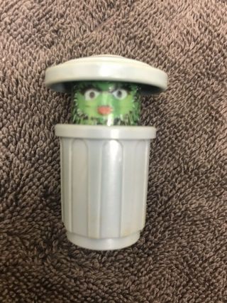 Vintage Fisher - Price Little People Sesame Street Oscar The Grouch
