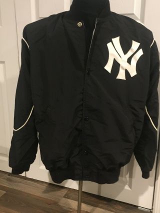 Vintage York Yankees Baseball Jacket,  Starter Merchandise,  Large,