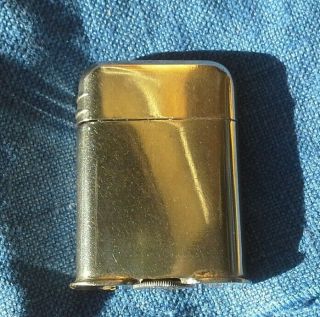 Ww2 Thorens Swiss Flip - Top Lighter Plain N/s,  Sparks,  W/wind Guard 1940 - 45