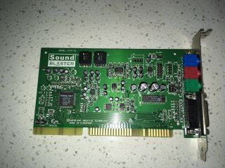 Sound Blaster 16 Ct4170 Isa Sound Card With Game Port