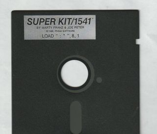 Commodore 64 - 128 - Superkit 1541 Disk Utility Program
