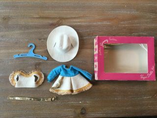 Vintage Vogue Ginny Doll Cowgirl Outfit Play Time 6056 Dress Tagged 1956 - Box