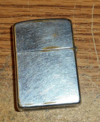 LATE 1940s/EARLY 1950s ZIPPO TOWN AND COUNTRY TROUT FULL SIZE LIGHTER/RARE 3