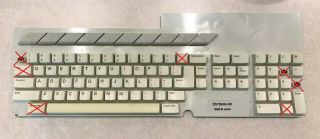 Atari 520st 1040st Keyboard Keys And Plungers Usa English Layout