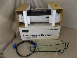 Vintage Tandy Dot Matrix Printer Dmp 130 26 - 1280,  Box