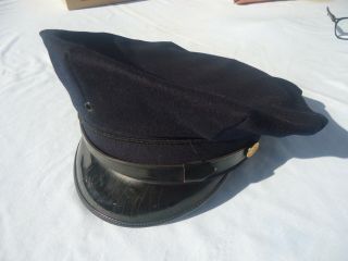 Vintage Nypd Nassau County York Uniform Hat