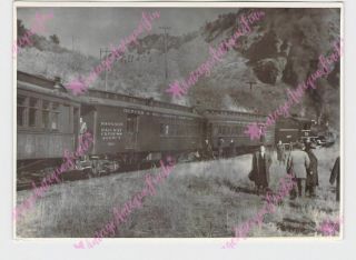 Vintage 5 " X7 " Photo Train Railroad D & Rgw 50 2 - 8 - 0