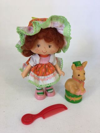 Vintage 1980s Strawberry Shortcake - Party Pleaser Cafe Ole With Burrito