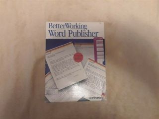 C64 Betterworking Word Publisher By Spinnaker For Commodore 64