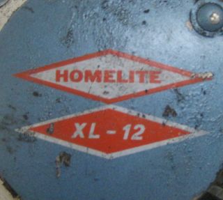 Vintage Homelite XL12 Chainsaw Handle Bar 3
