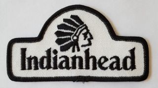 Vintage Indianhead Mountain Ski Resort Upper Peninsula Michigan Patch Rare Htf