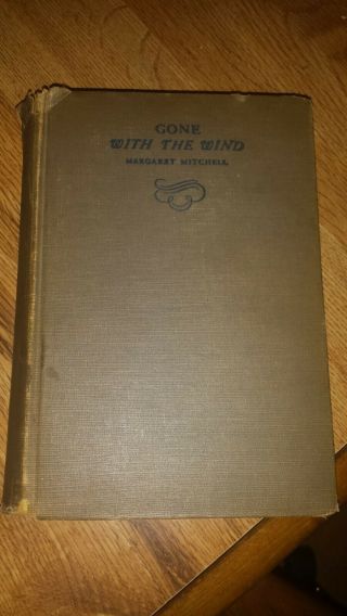 1936 Gone With The Wind Margaret Mitchell 1st Edition June Printing