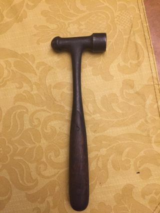 Vintage Smith & Co.  Perfect Handle Ball Peen/pein Hammer Old Antique Hand Tool