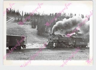 Vintage 5 " X7 " Photo Train Railroad D & Rgw 1526 4 - 8 - 2