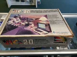 Commodore Vic - 20 Personal Computer With Box & Pamphlets/etc