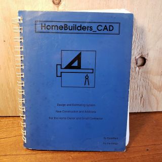 Home Builders Cad (amiga 500 2000 1200) Design Estimates Construction Contractor