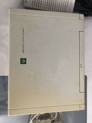 Zenith Data Systems SuperSport 286e Vintage rare laptop 2