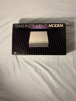 Texas Instruments Hex - Bus Modem For Ti Compact Computer Cc - 40 Cc40
