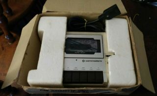 Commodore C2n Datasette Unit 1530 Cassette Tape Drive W Box,  For Vic - 20 C64 C128