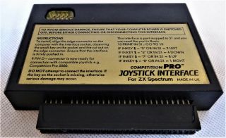 Kempston Competition Pro Joystick Interface Sinclair Zx Spectrum Fully