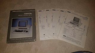 VINTAGE SAMS COMPUTERFACTS COMPUTER FACTS EPSON MODEL QX - 10 TECHNICAL DATA 14 2