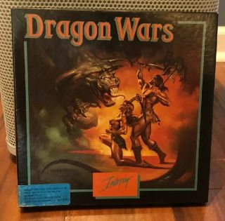 Dragon Wars By Interplay For Amiga Big Box Htf