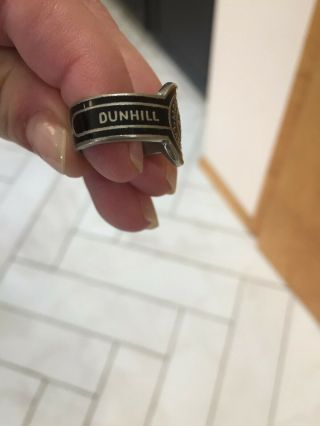 Vintage Dunhill Monte Cruz Las palmas sterling silver/black.  Cigar band 3