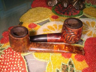 Golden Duke,  Dr.  Grabow,  Imported Briar Pipe & Big Pipe - Great Vintage