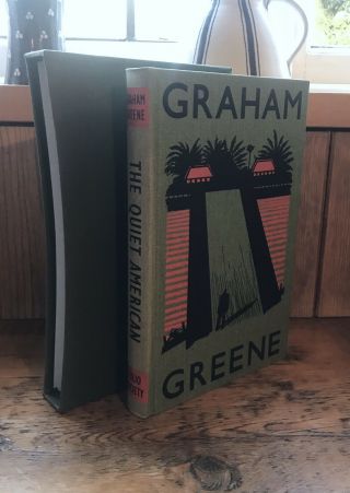 The Quiet American Folio Society Hardback Book With Slip Case - Graham Greene
