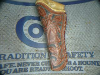 Vintage Rogers,  Longview Tx.  Tooled L/h Holster,  Small Frame