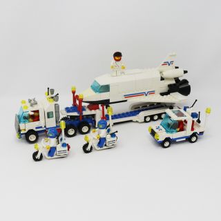 Lego Airport 6346 - Shuttle Launching Crew - Vintage - Complete W/ Instructions