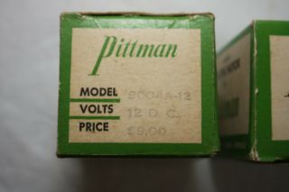 Vintage Dumas Pittman 12V Electric Motor 9004A - 12 3