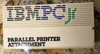 Vintage Ibm Pc Jr Parallel Printer Attachment With Box Computer Parts