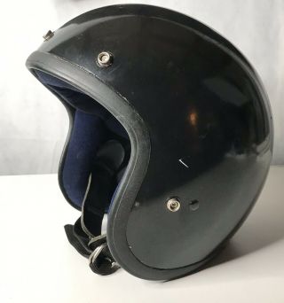 Vintage Shoei S - 22 Open Face Helmet 1970’s Sz Large 2