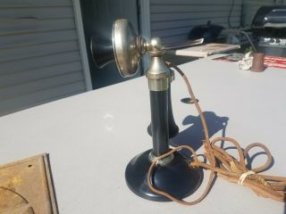 Antique Vintage Stromberg Carlson / Western Electric Candlestick Telephone 250 W