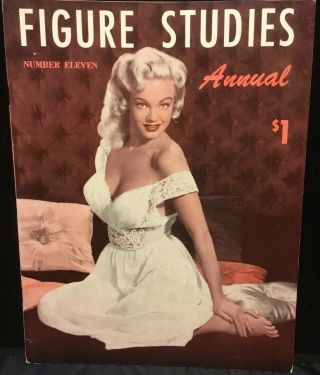 1950s Figure Studies Annual 11 W/ Jayne Mansfield (?) Cover