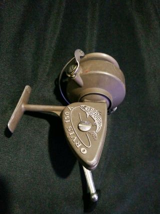 Orvis 150 A Spinning Reel Vintage Reel.  Hard to find these reels.  Righ 2