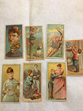7 Dukes Cigarette Tobacco Cards Jokes Series Ladies,  An Awful Waste,  Great