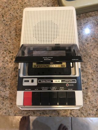 Vintage Radio Shack Ccr - 81 26 - 1208a Trs - 80 Color Computer Cassette Recorder