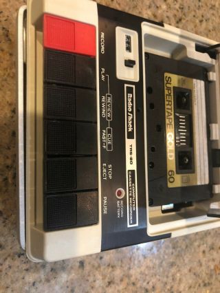 Vintage Radio Shack CCR - 81 26 - 1208a TRS - 80 Color Computer Cassette Recorder 3